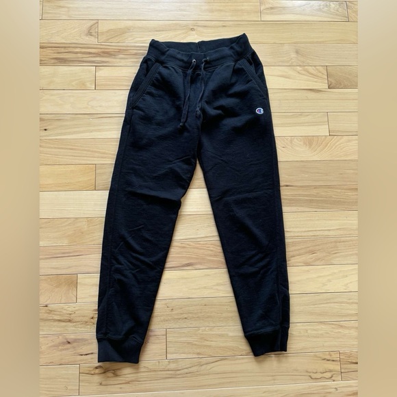 Black Champion joggers size small - Picture 1 of 2